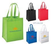 Túi vải in logo theo yêu cầu - túi quà tặng in logo của các thương hiệu